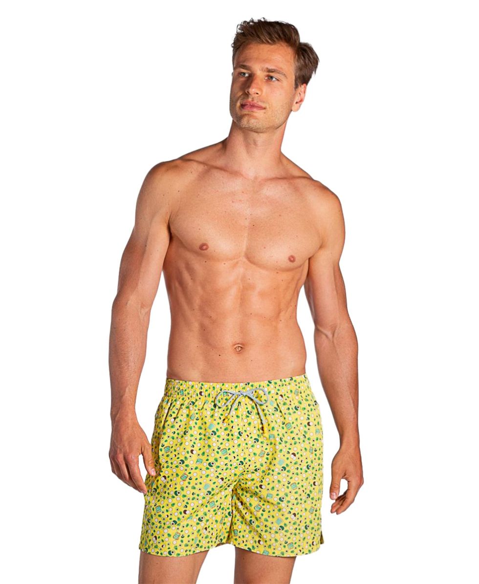 AQUARAPID - COSTUME SHORT - KALO/B - YELLOW