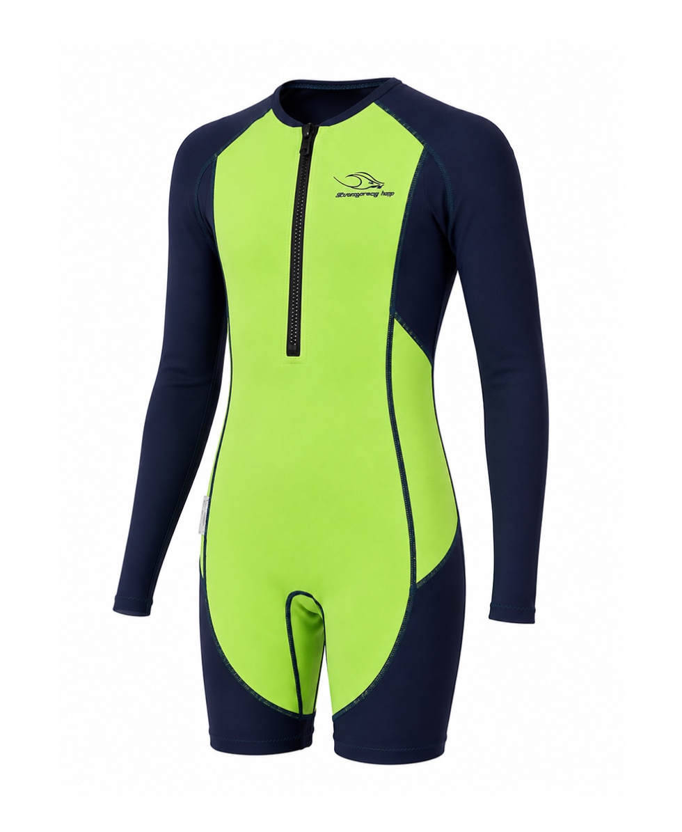 AQUASPHERE - MUTA JUNIOR - STINGRAY HP - LONG SLEEVE - GREEN