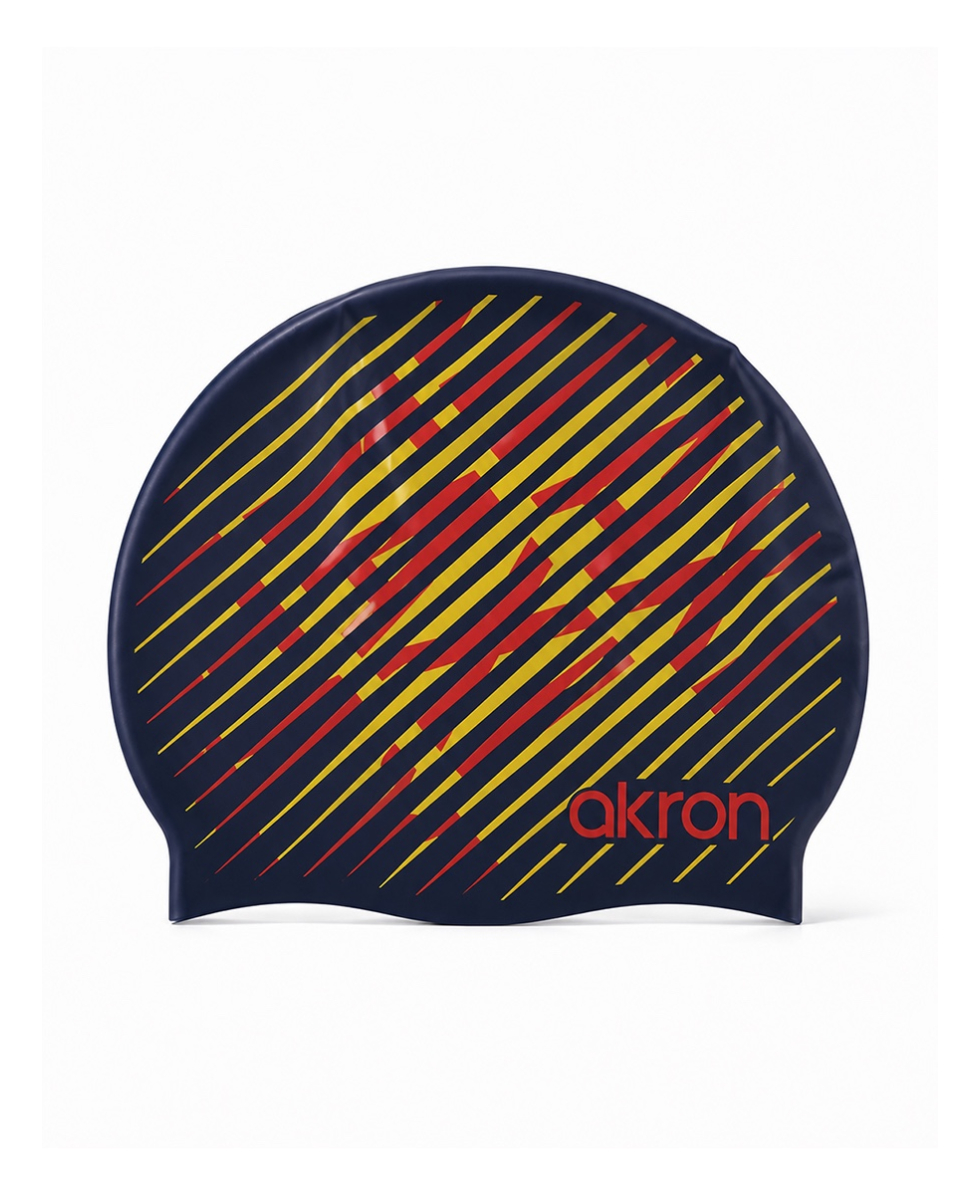 AKRON - CUFFIA SILICONE - FUMI CAP TAXI - 02069 - NAVY/YELLOW/RED