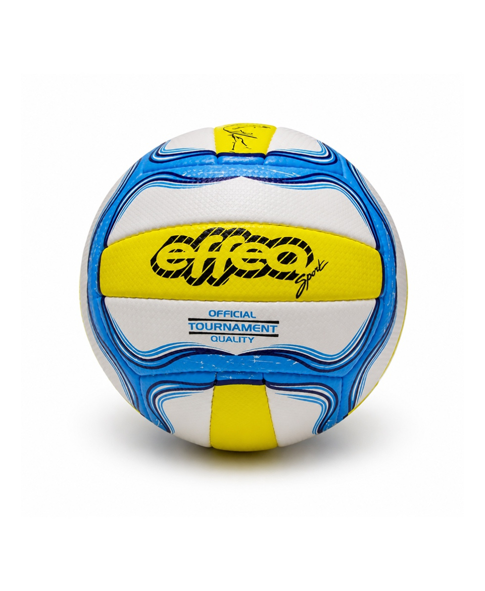 EFFEA - PALLONE BEACH VOLLEY - PELLE SINTETICA CUCITO - ART. 6839 - YELLOW