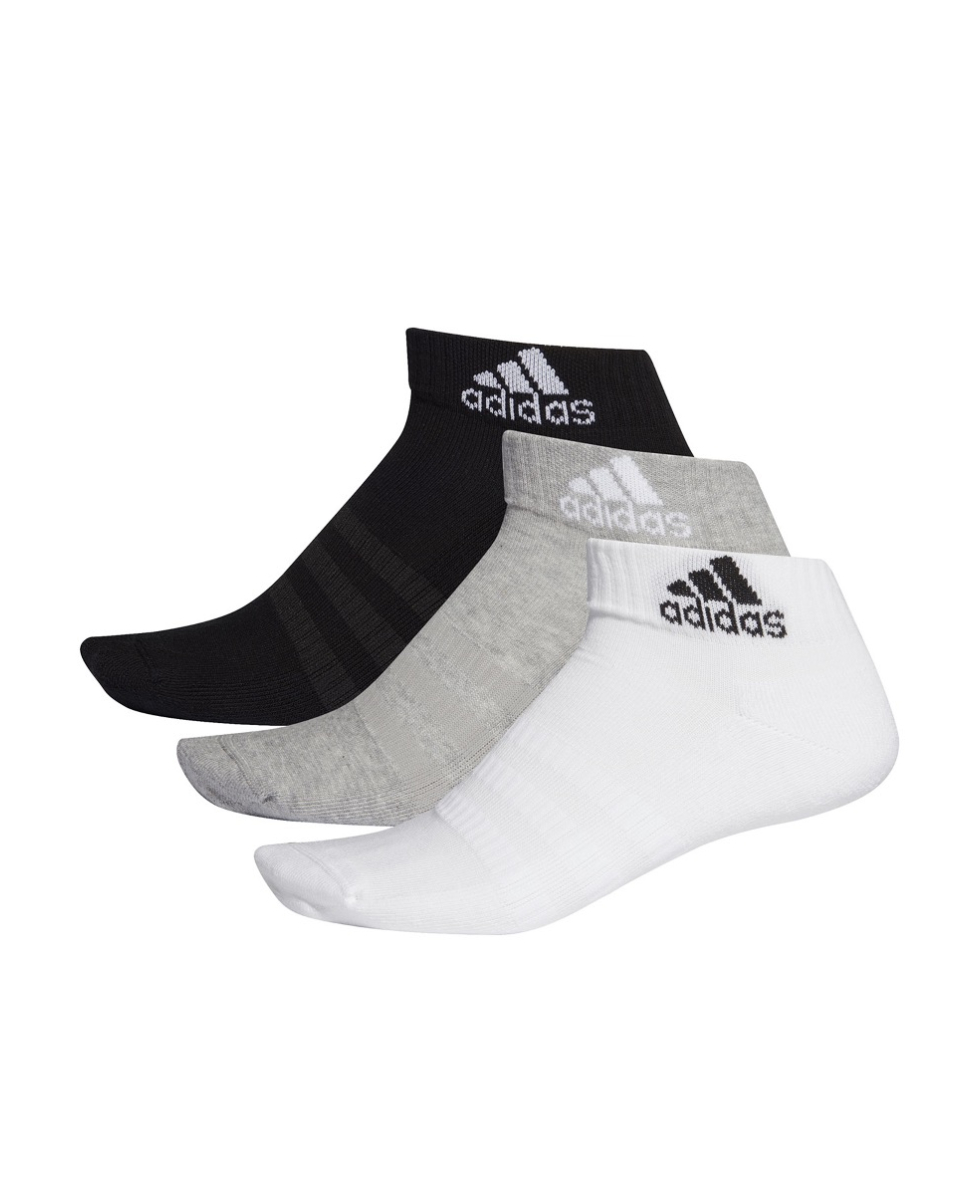 ADIDAS - CALZE/SOCKS - NON CUSHIONED (3 PACK) - GE6179 - BLACK/WHITE/GREY
