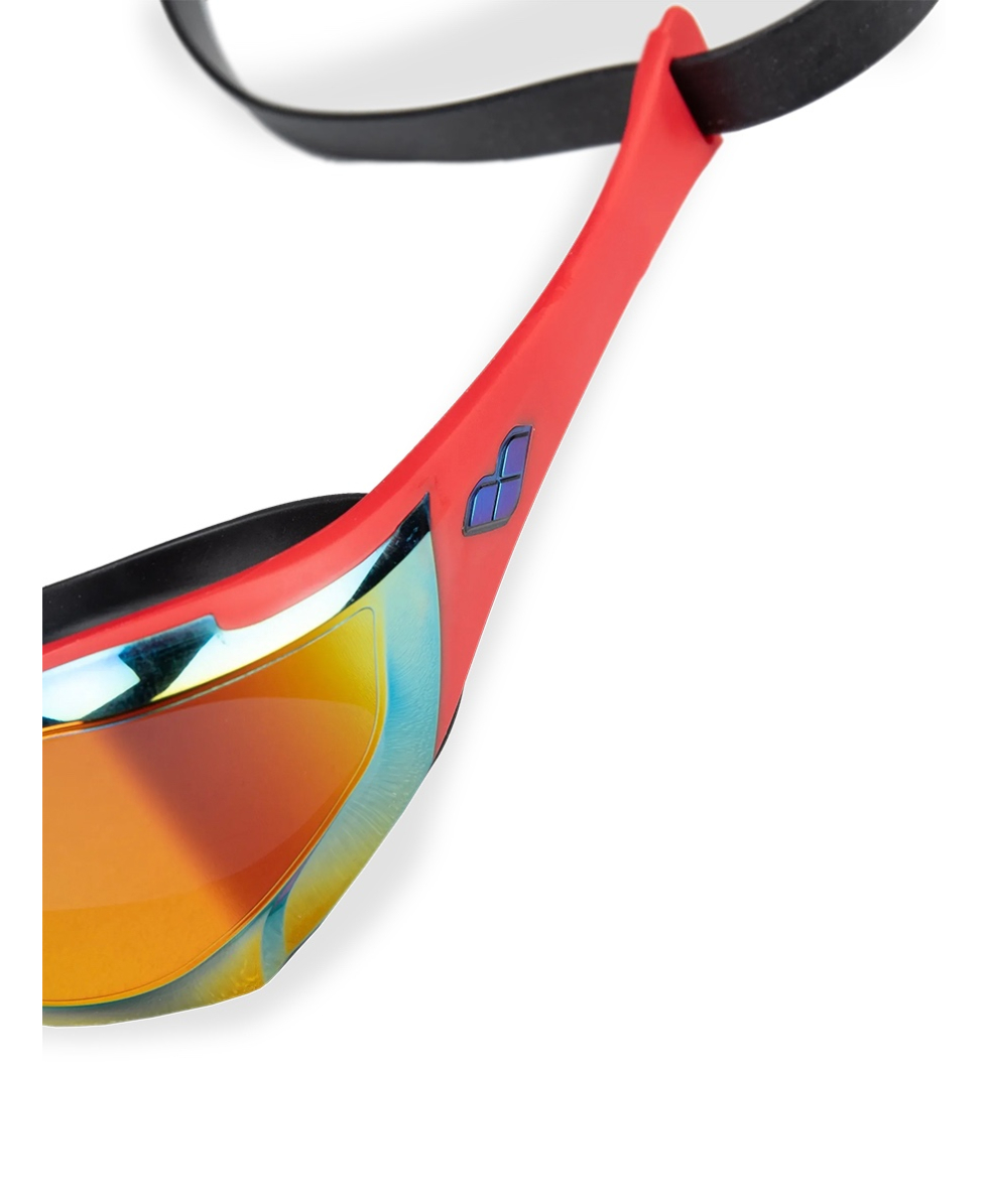 ARENA - OCCHIALINO COBRA EDGE SWIPE MIRROR (LTD. EDITION) - 006870103 - GOLD/RED