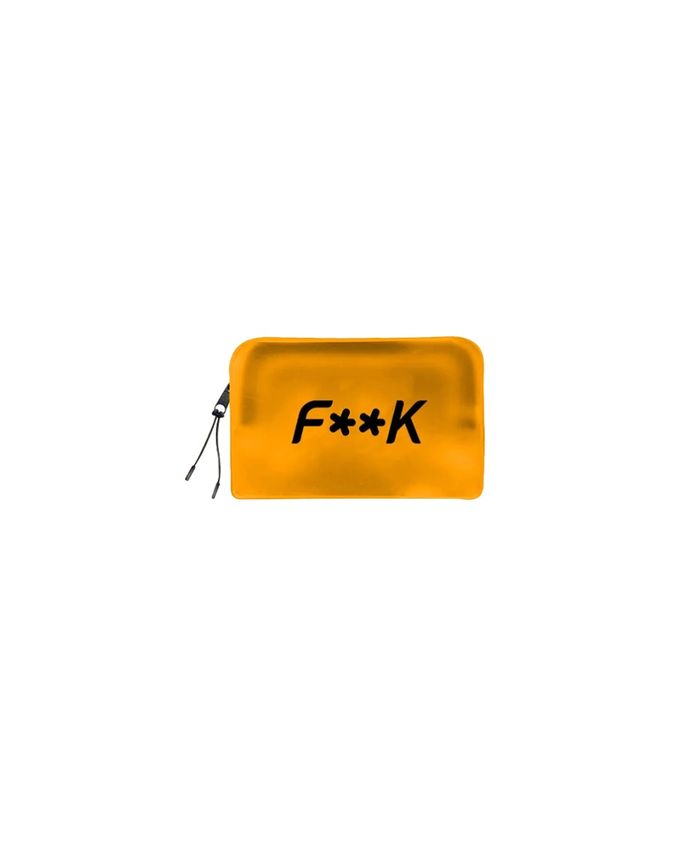 F**K - POCHETTE - 17x11cm - W01AU97-FO - FLUO ORANGE