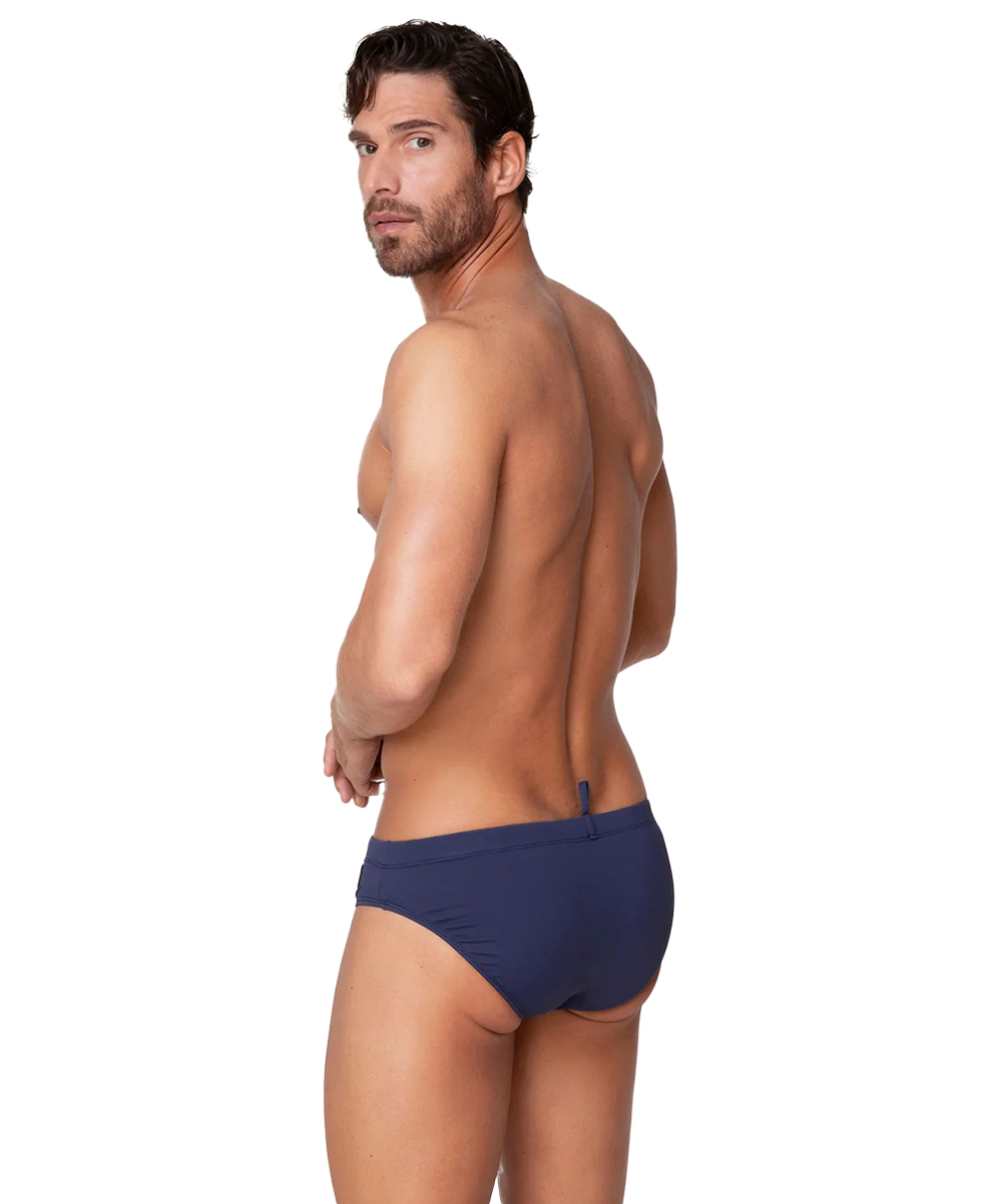 F**K - COSTUME SLIP/BRIEF PRINTED - FK24-2010BU - BLUE
