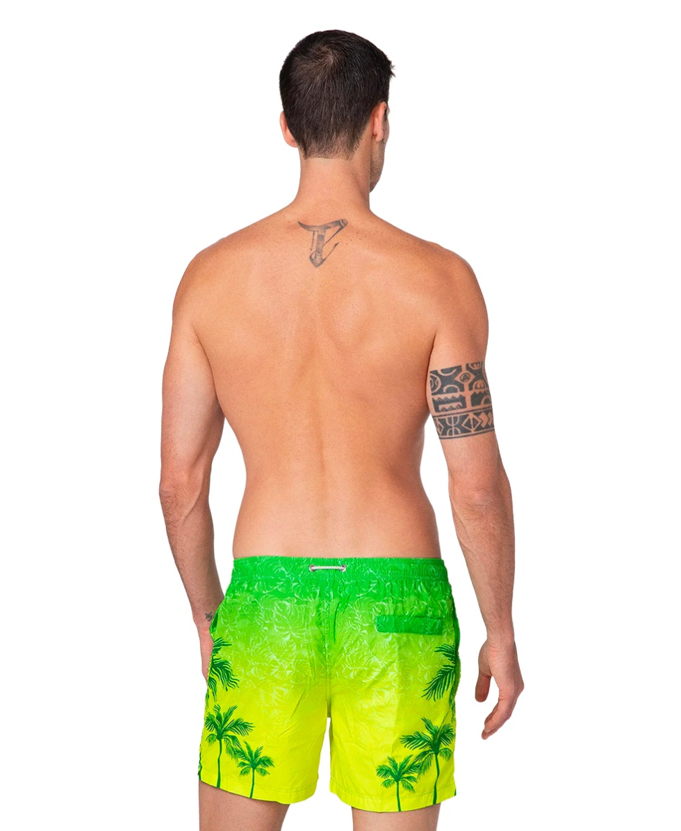 F**K - COSTUME SHORT - FK25-M03BP30X02 - GREEN/YELLOW