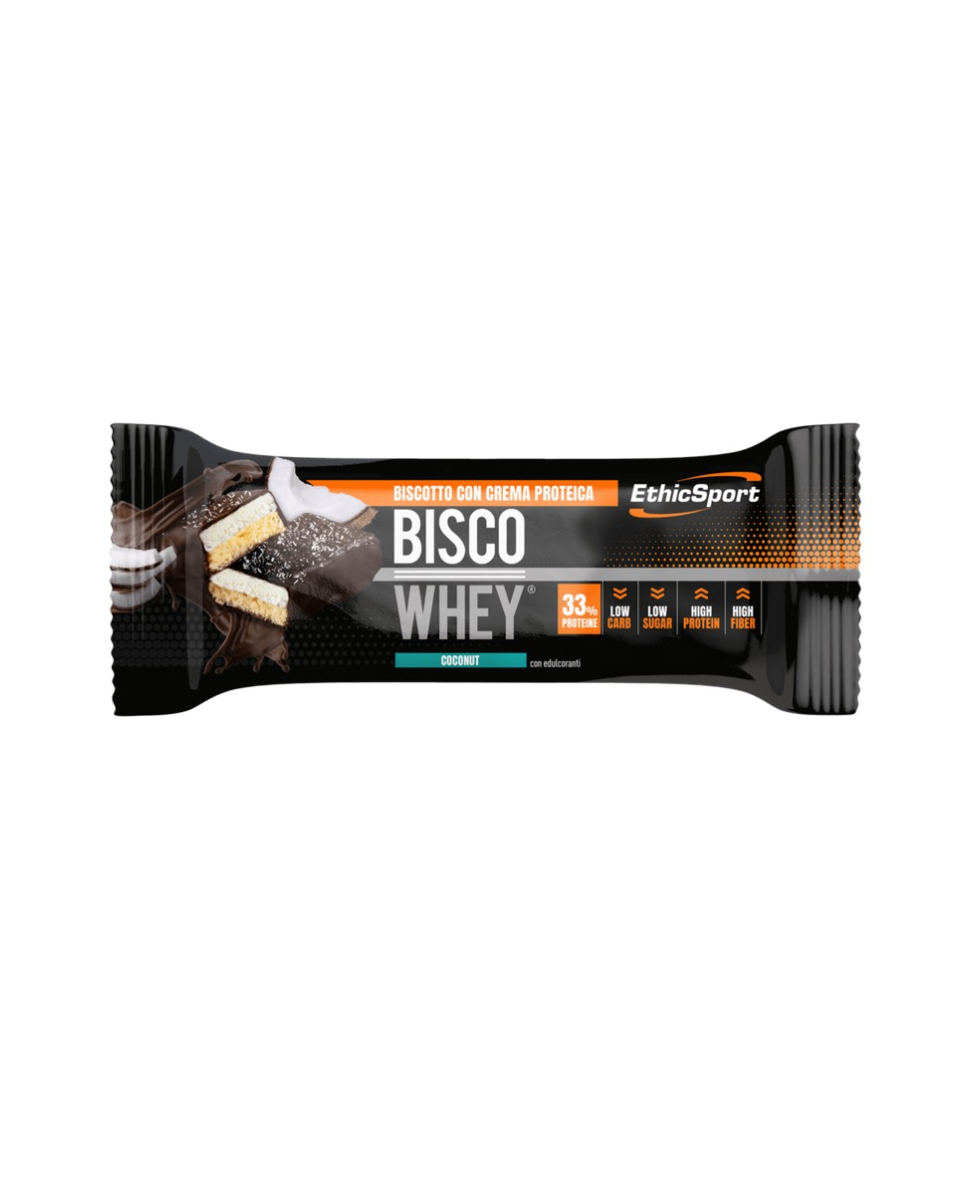 ETHIC SPORT - BISCO WHEY - HIGH PROTEIN BAR - 40g - COCONUT