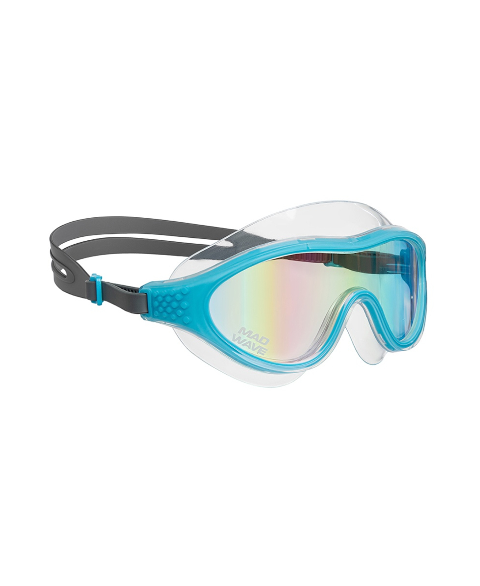 MAD WAVE - MASCHERA SHADE RAINBOW - M046403008W - BLUE/BLACK, CLEAR LENS