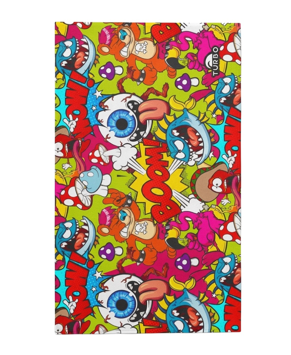TURBO - TELO MICROFIBRA - COMIC SHADOW - 145x100cm - 9841742/0032
