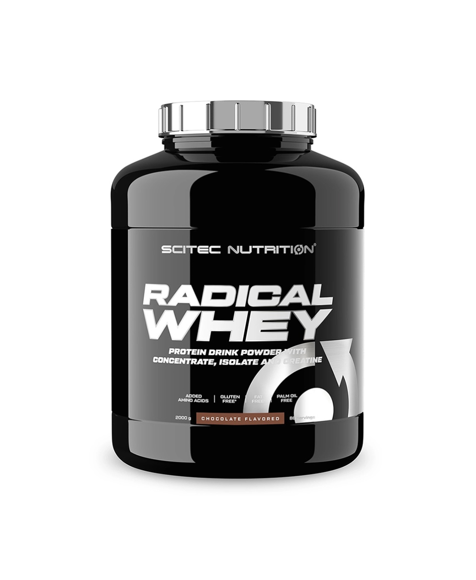 SCITEC NUTRITION - RADICAL WHEY - 2KG - CHOCOLATE