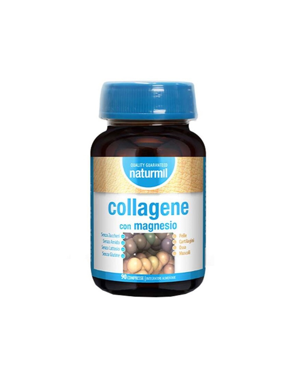 NATURMIL - COLLAGENE con MAGNESIO - 180 CPR - PELLE, OSSA, MUSCOLI E CARTILAGINI