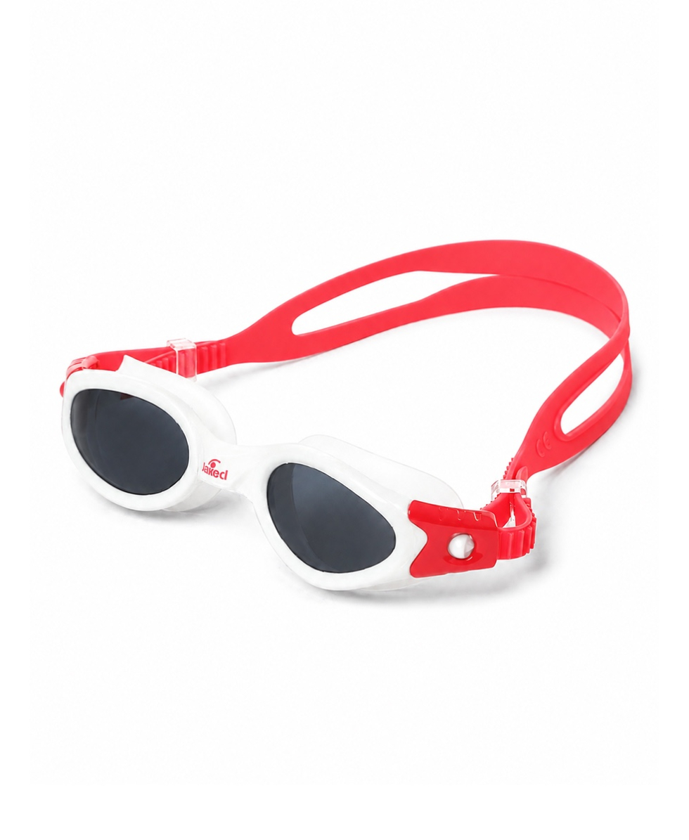 JAKED - OCCHIALINO ATLANTIC POLARIZED - JKOI9YY01S - WHITE/RED, SMOKE LENS