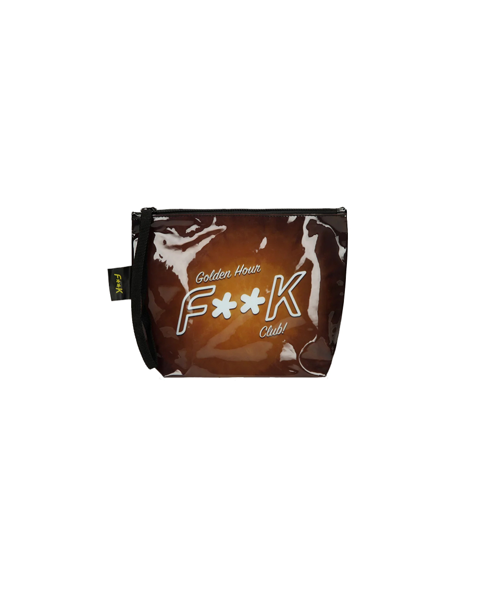 F**K - POCHETTE - 20x16cm - FK24-A240X02 - BROWN