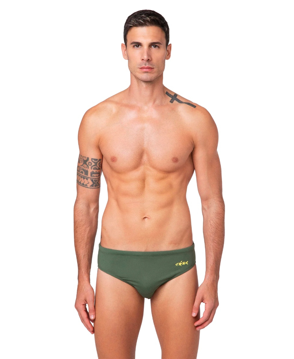 F**K - COSTUME SLIP/BRIEF - FK25-M01SU20-MG - ARMY GREEN