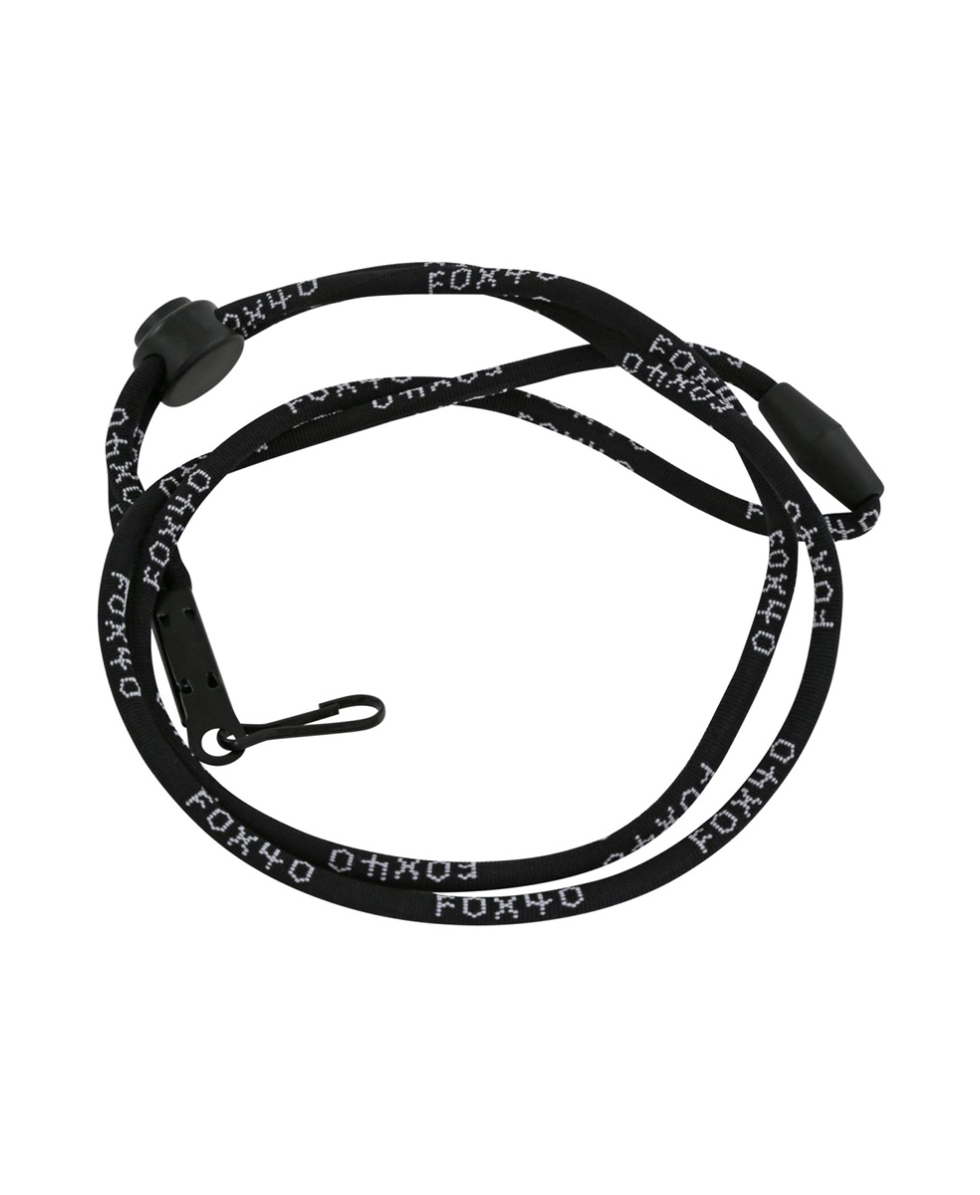 FOX 40 - FISCHIETTO REGOLAMENTARE - CLASSIC CMG CON CORDINO - 9603-0008 - BLACK