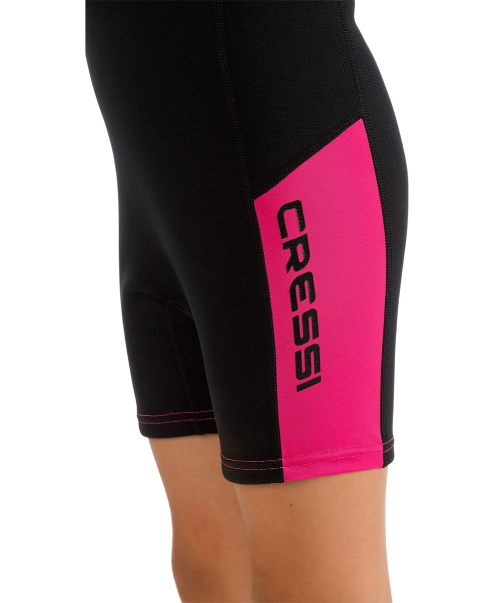 CRESSI - MUTA JUNIOR - LITTLE SHARK - 2mm - BLACK/PINK