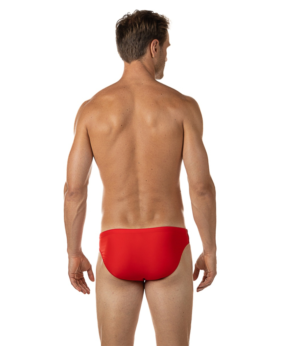 AQUARAPID - COSTUME UOMO SLIP - POLO Z - RED