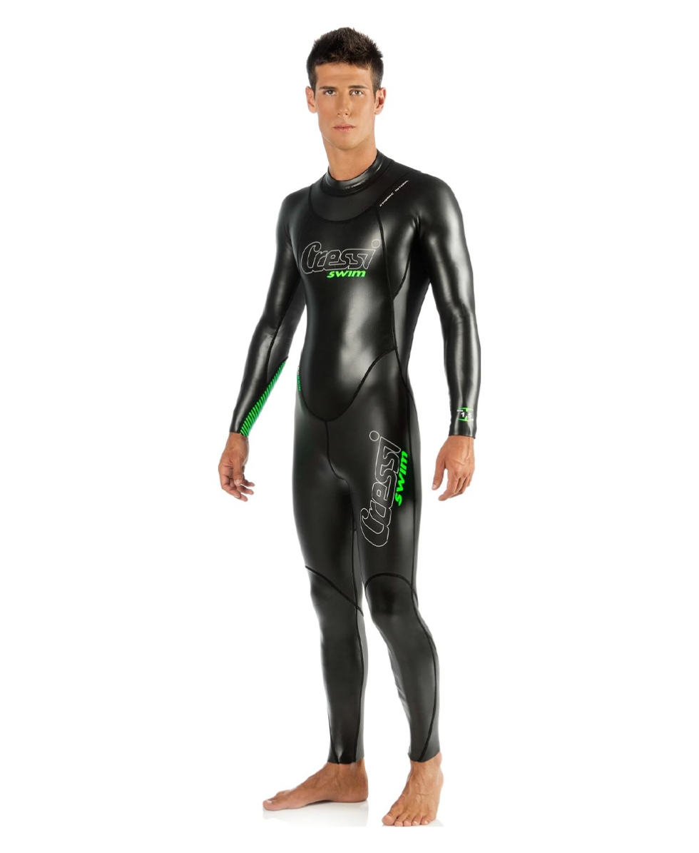 CRESSI - MUTA UOMO - TRITON - 1,5mm - DG002201- BLACK/GREEN