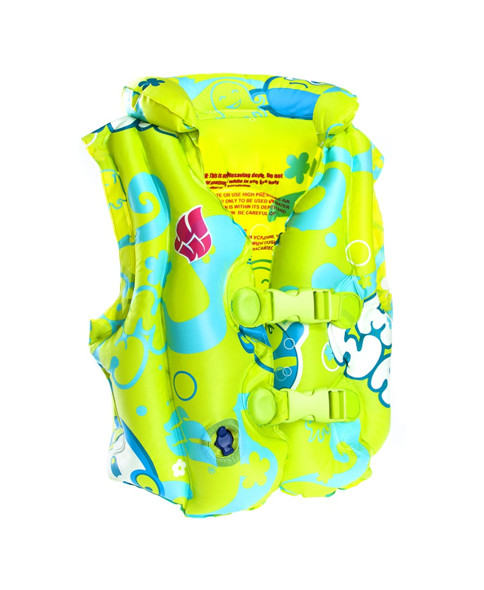 MAD WAVE - GIUBBOTTO SALVAGENTE GONFIABILE - INFLATABLE SWIMVEST - 3-6 YEARS - M075602007W - YELLOW