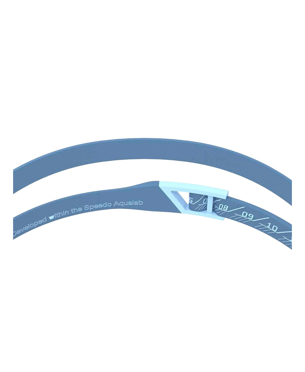 SPEEDO - OCCHIALINO ADULTO - FASTSKIN PURE FOCUS MIRROR - 1177818662 - NAVY/SUGAR BLUE