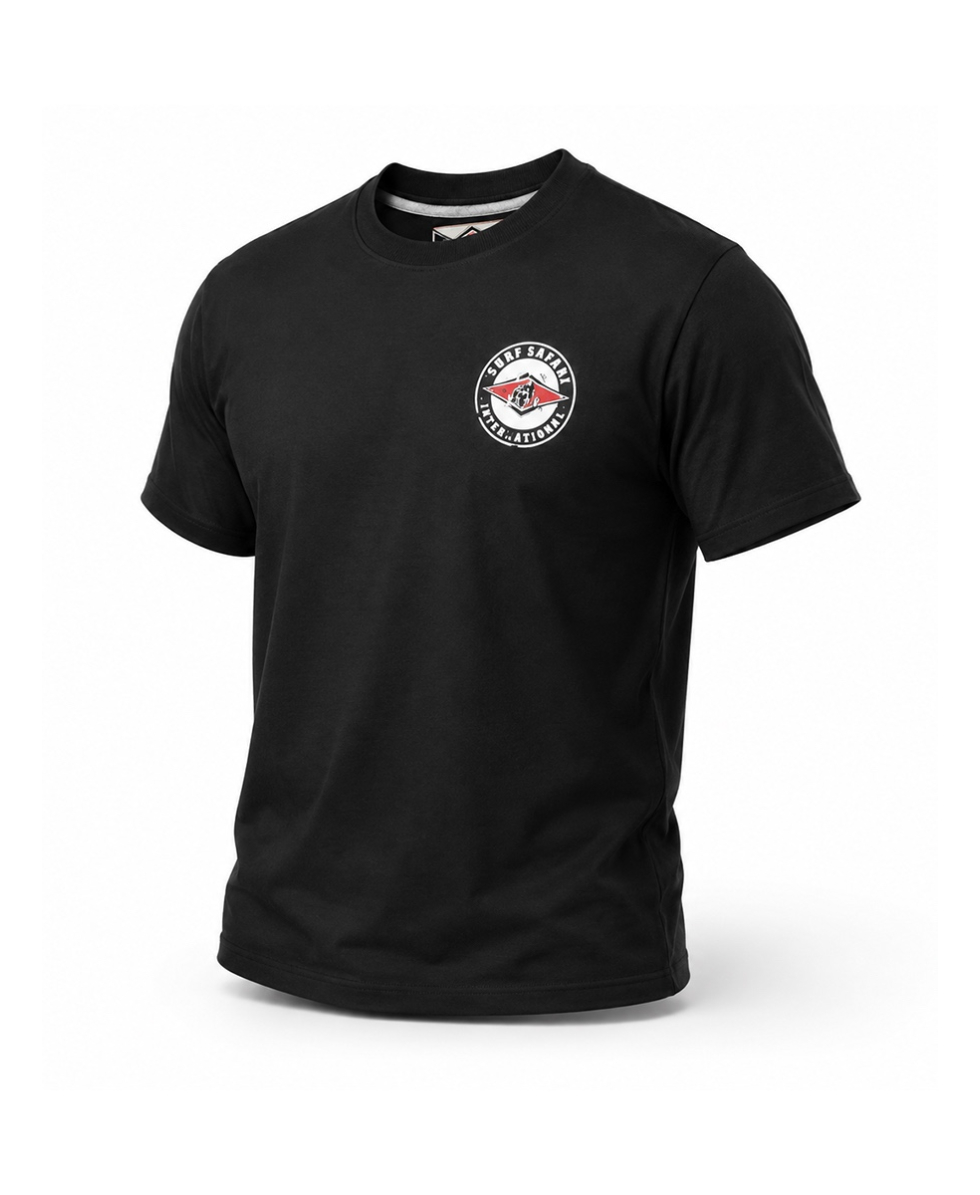 BEAR - T-SHIRT M/C BOY JUNIOR - BEAR BOY - B1HHC012-990 - BLACK - NERO