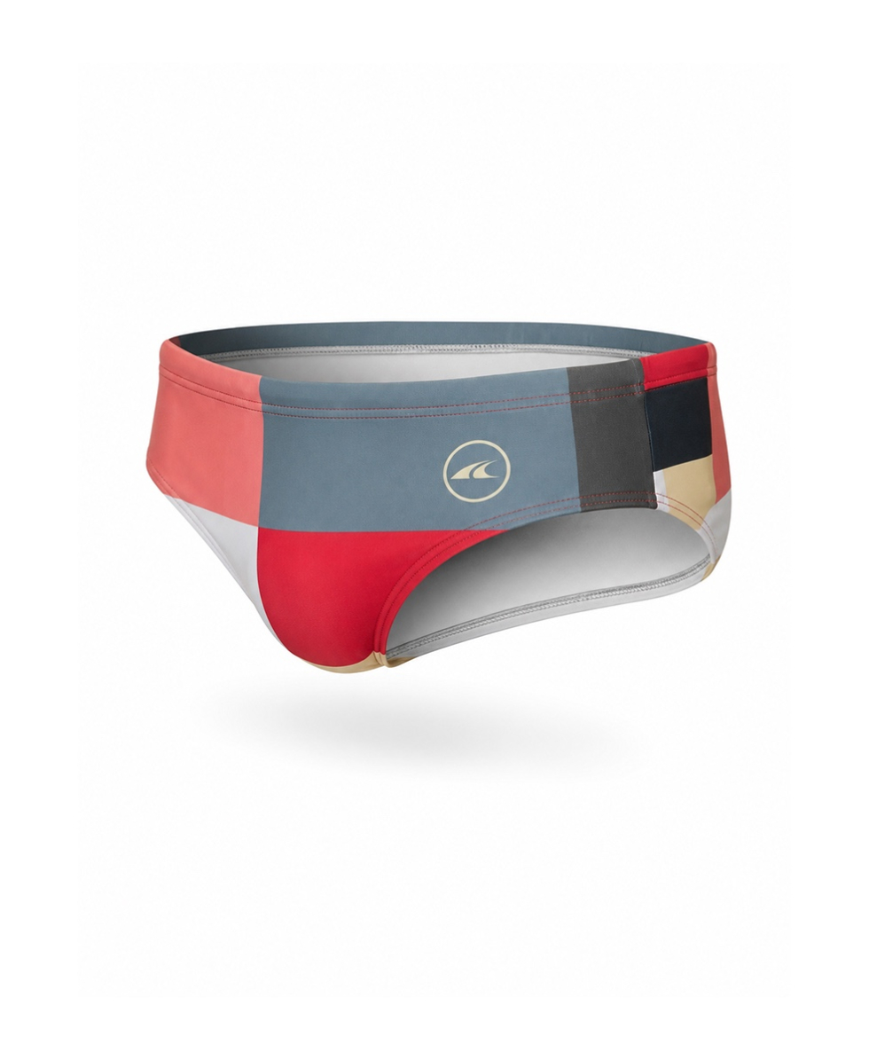 AKRON - COSTUME SLIP JR - ROQUES BOY - 860 - RED/GREY