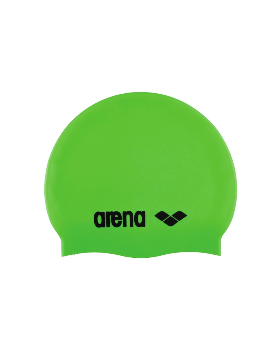 ARENA - CUFFIA CLASSIC SILICONE - 91662 - FLUO GREEN/BLACK