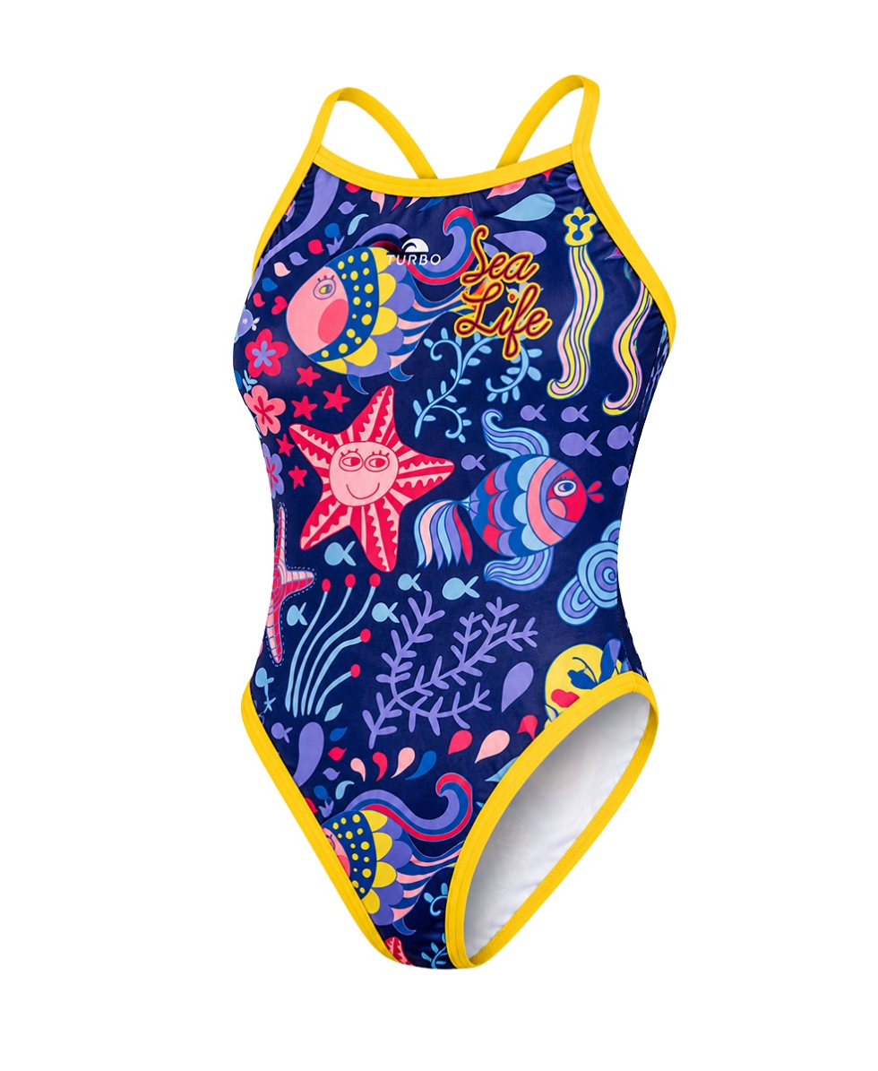 TURBO - COSTUME INTERO JR - SEALIFE - TIR. FINO - 8302413022/0011 - VIOLET