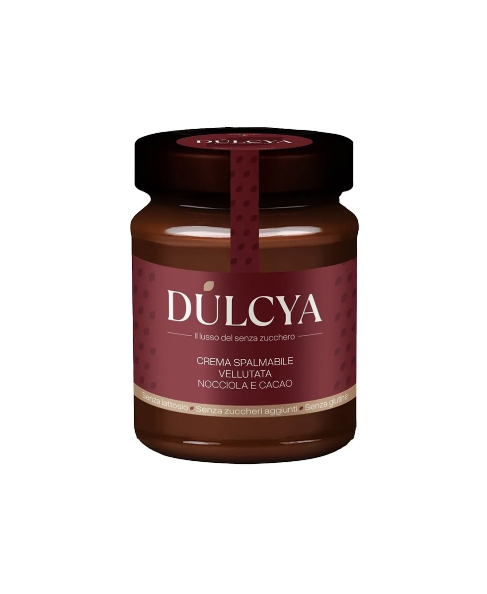 DULCYA - PROTEIN CREAM - CREMA SPALMABILE - 200g - CACAO E NOCCIOLE