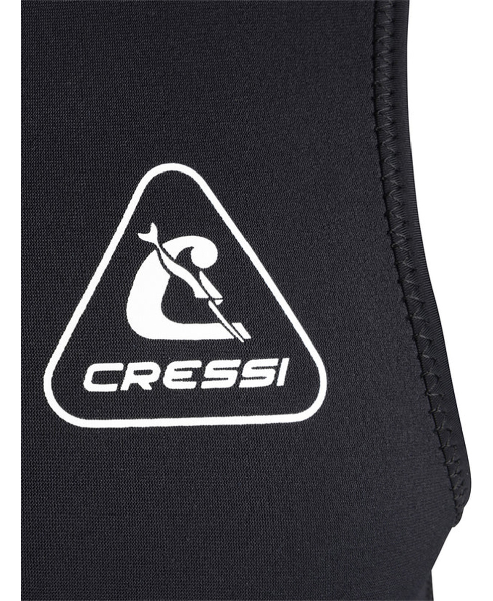 CRESSI - GILET TERMICO CON ZIP UOMO - GUARDIAN MAN NEOPRENE VEST - 2mm - BLACK/BLUE