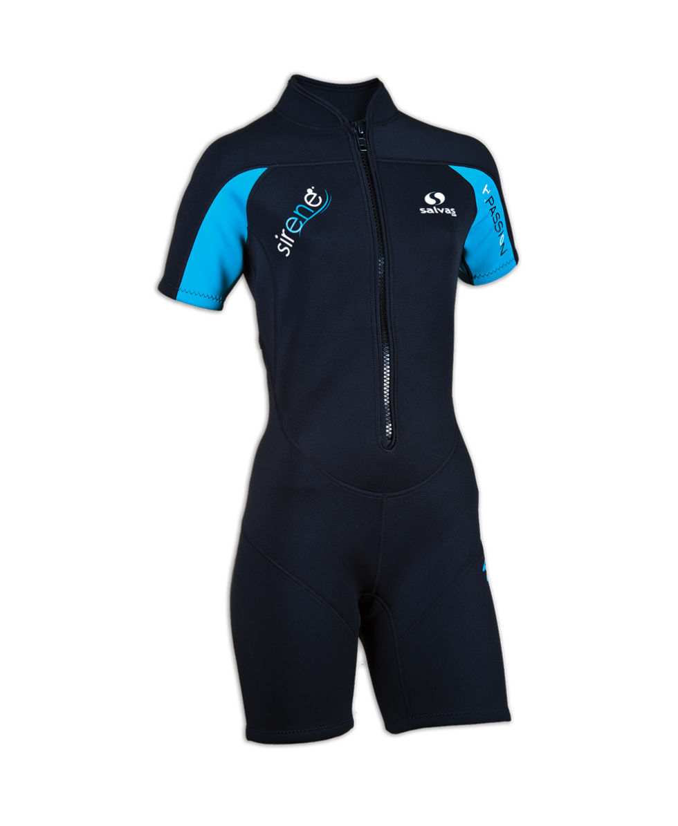 SALVAS - MUTA DONNA NEOPRENE 2,5 mm - SIRENE - SHORT SLEEVE