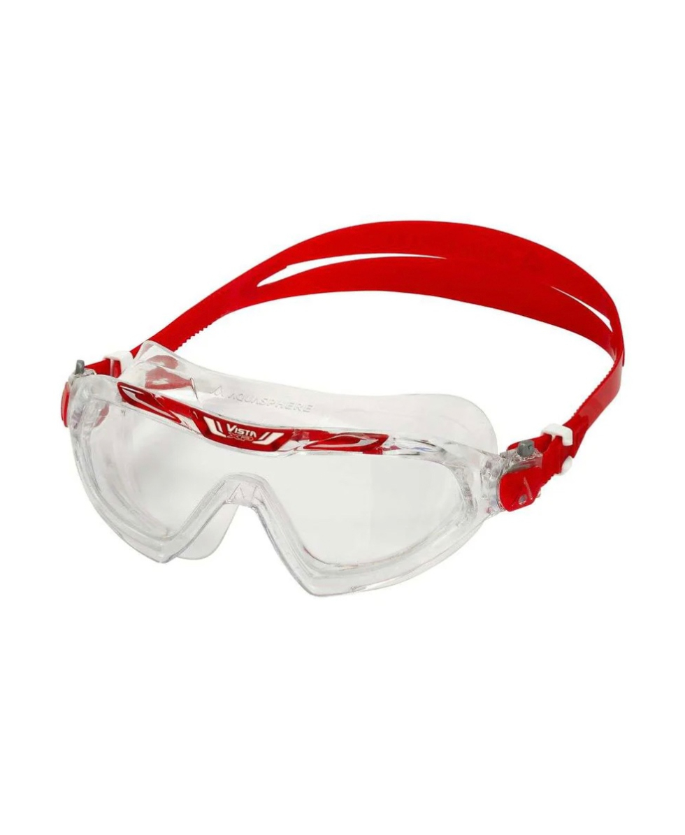 AQUASPHERE - MASCHERA VISTA XP - MS5640006LC - CLEAR/RED, CLEAR LENSES