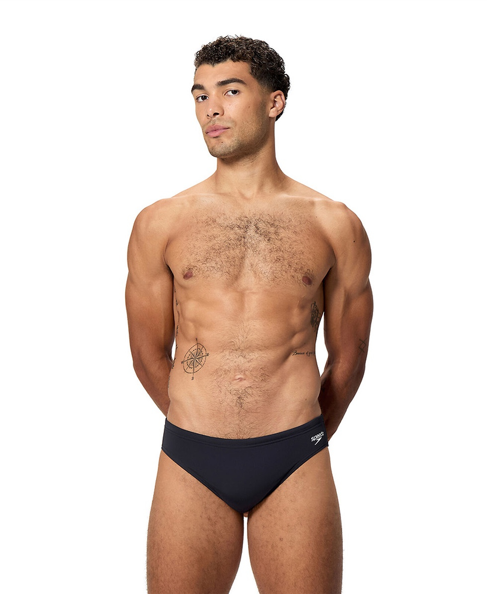 SPEEDO - COSTUME SLIP - ENDURANCE+ LOGO BRIEF - A000163002 - BLACK