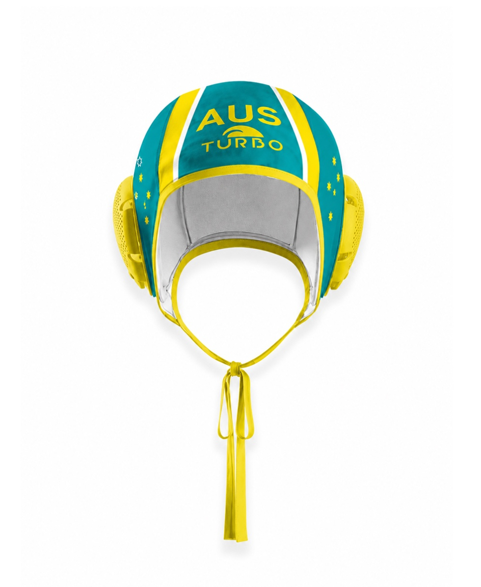 TURBO - CALOTTINA PALLANUOTO - 974255/0005 - AUSTRALIA OFFICIAL - GREEN
