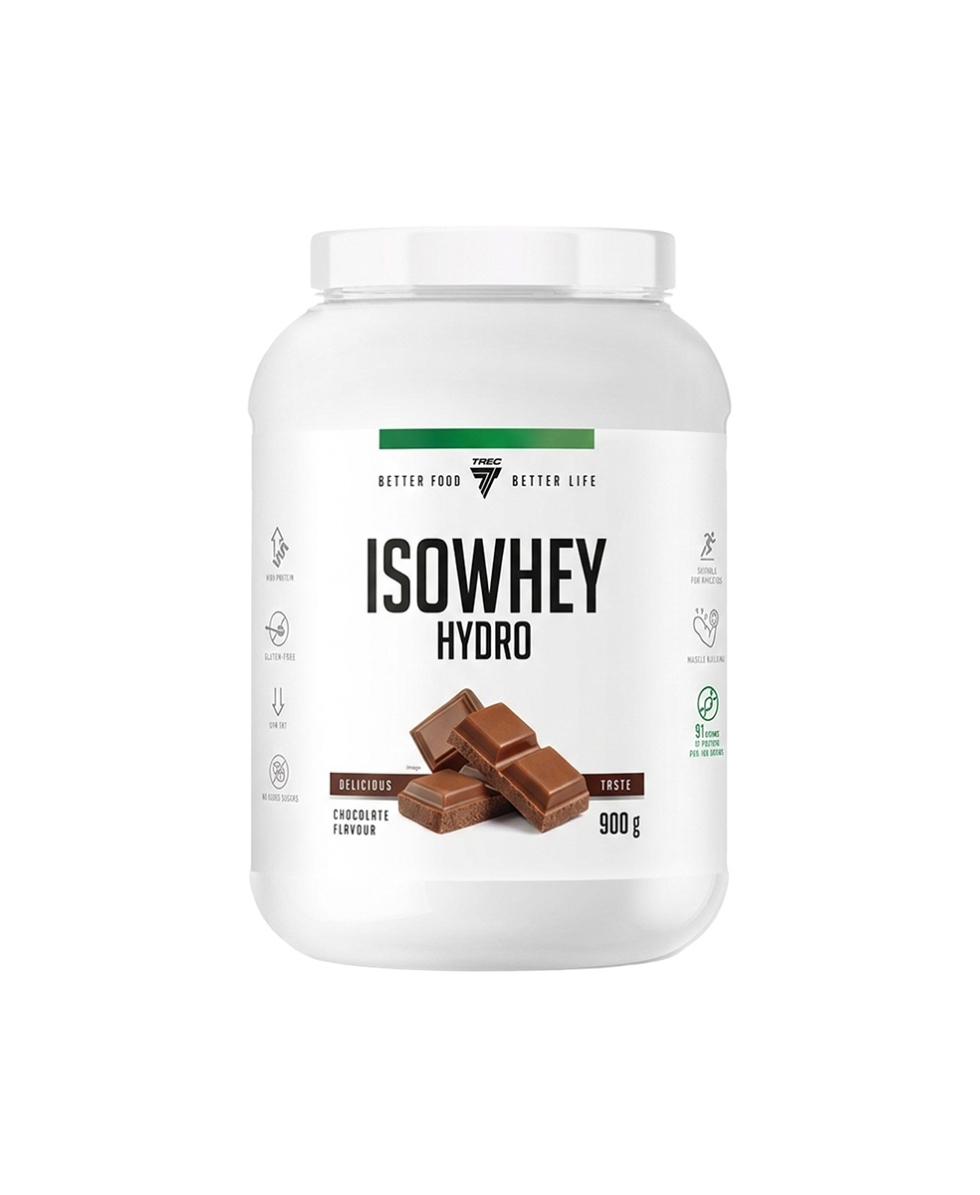 TREC NUTRITION - ISOWHEY HYDRO - 900G - CHOCOLATE