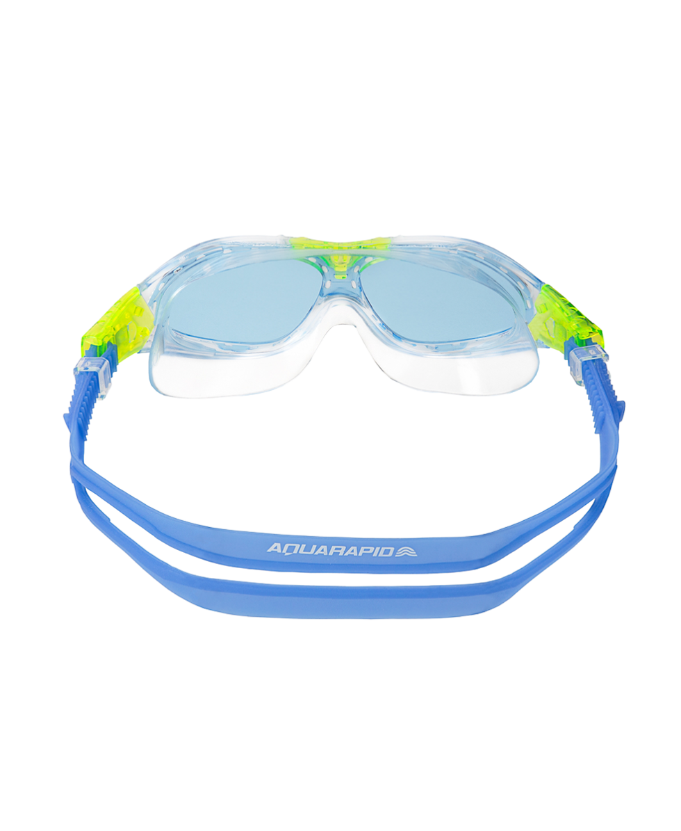 AQUARAPID - MASCHERA DA NUOTO JUNIOR - MARLIN JR - CLEAR/BLUE