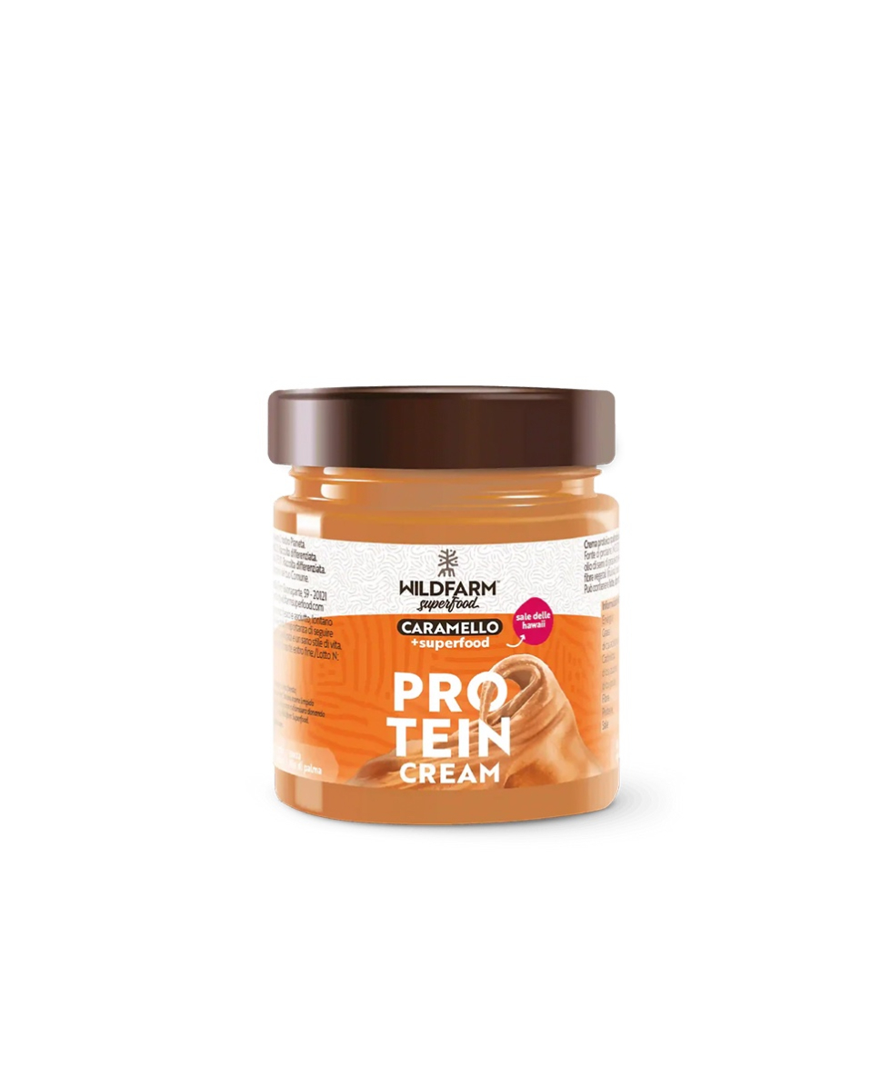 WILDFARM - SUPER PROTEIN CREAM - 180g - CARAMEL + HAWAII SALT