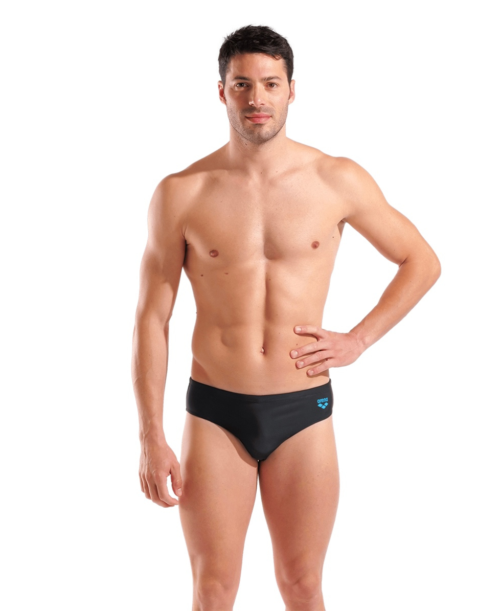 ARENA - SLIP UOMO - LOGOTYPE SWIM BRIEF - 010283500 - BLACK