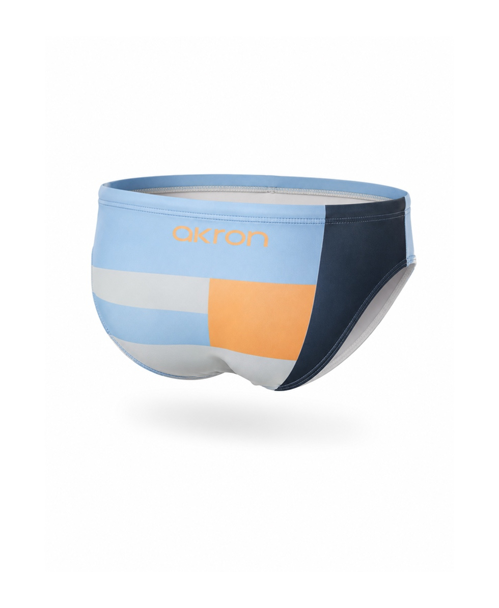 AKRON - COSTUME SLIP JR - ANTIGUA BOY - 862 - BLACK/LIGHT BLUE