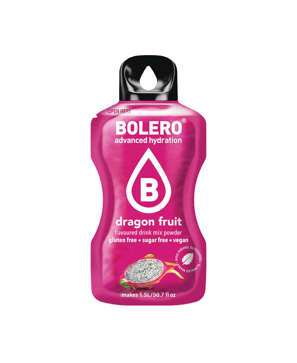 BOLERO - BEVANDA SPORTIVA - STICK MONODOSE - 9g - DRAGON FRUIT