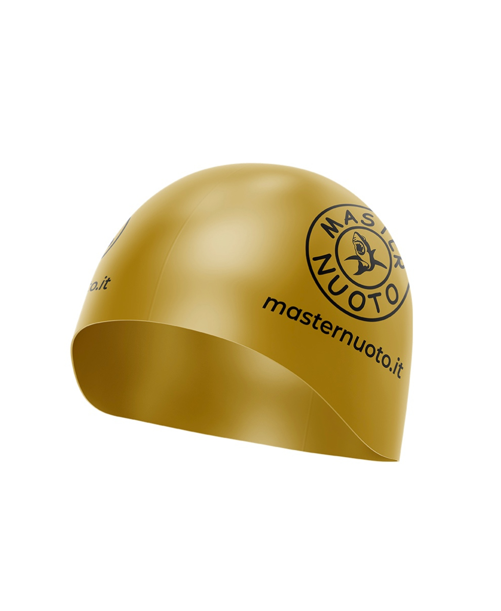 MASTER NUOTO - CUFFIA IN SILICONE PREMIUM - MN0012 - GOLD