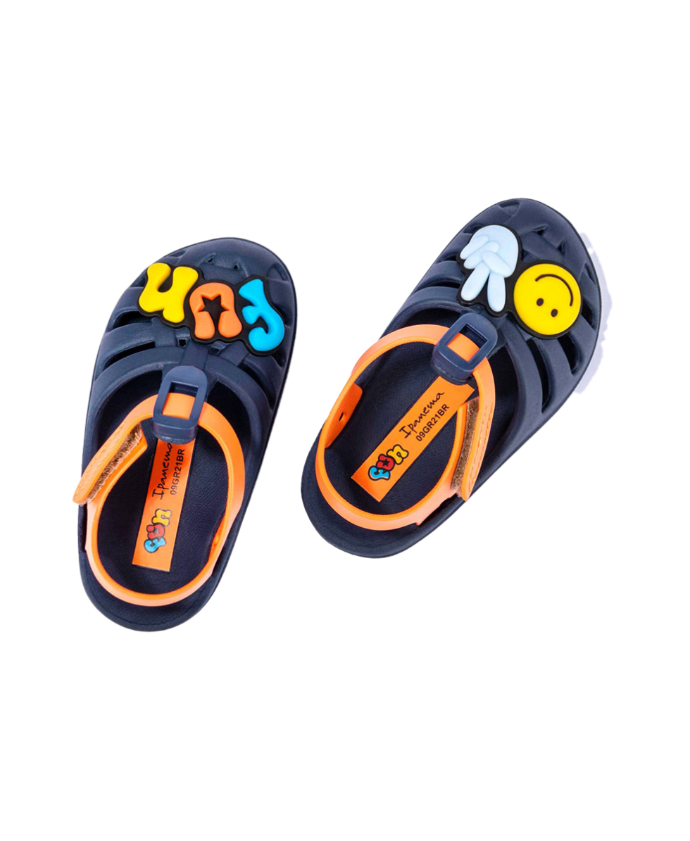 IPANEMA - SANDALI BIMBO - SUMMER IX - 83188-20771 - BLUE/ORANGE