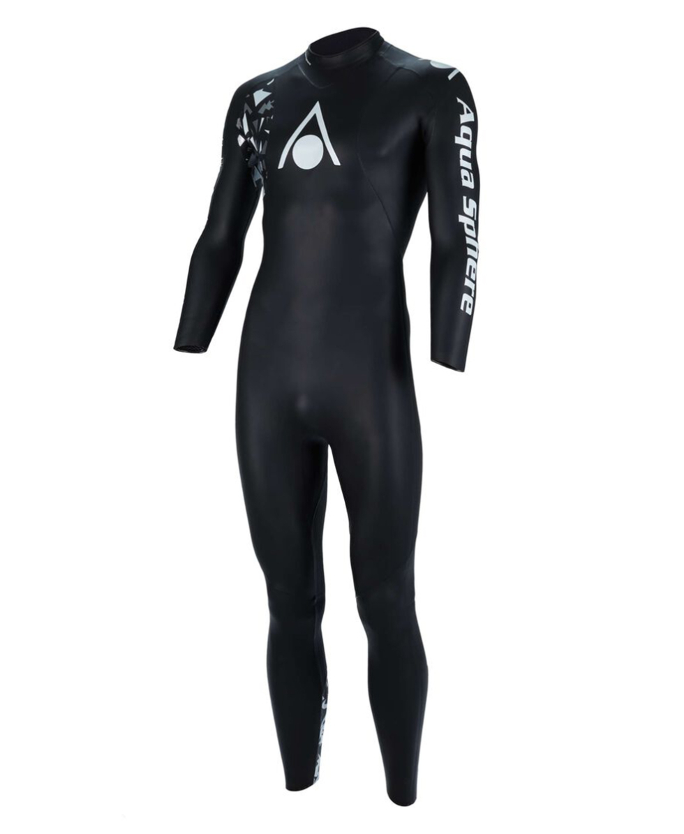 AQUASPHERE - MUTA UOMO - PURSUIT V3 SUIT - SU8330181 - BLACK/WHITE