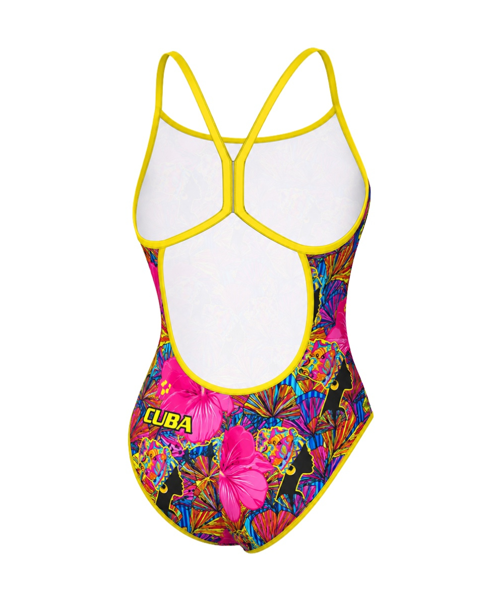 TURBO - COSTUME INTERO - CUBA - TIR. FINO - 83139840/0016 - BLUE/MULTI