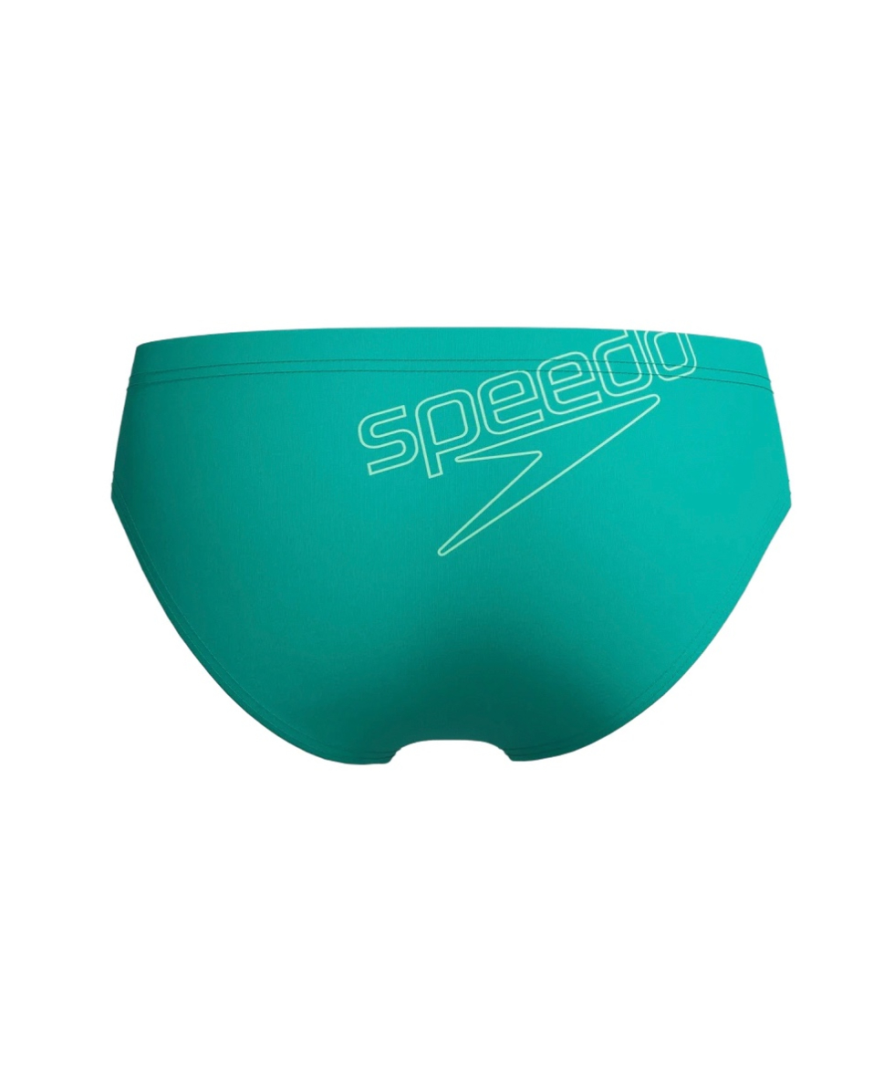 SPEEDO - COSTUME SLIP JUNIOR - 6.5 CM LOGO BRIEF - 00314916569 - TURQUOISE GEM