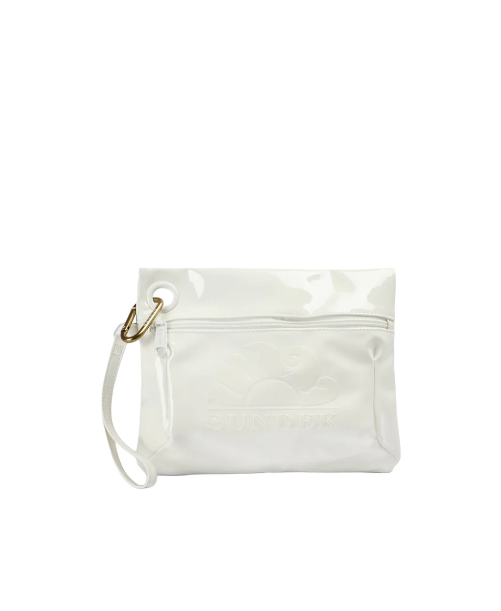 SUNDEK - POCHETTE CLUTCH BAG - AW416ABPV400-00601 - WHITE
