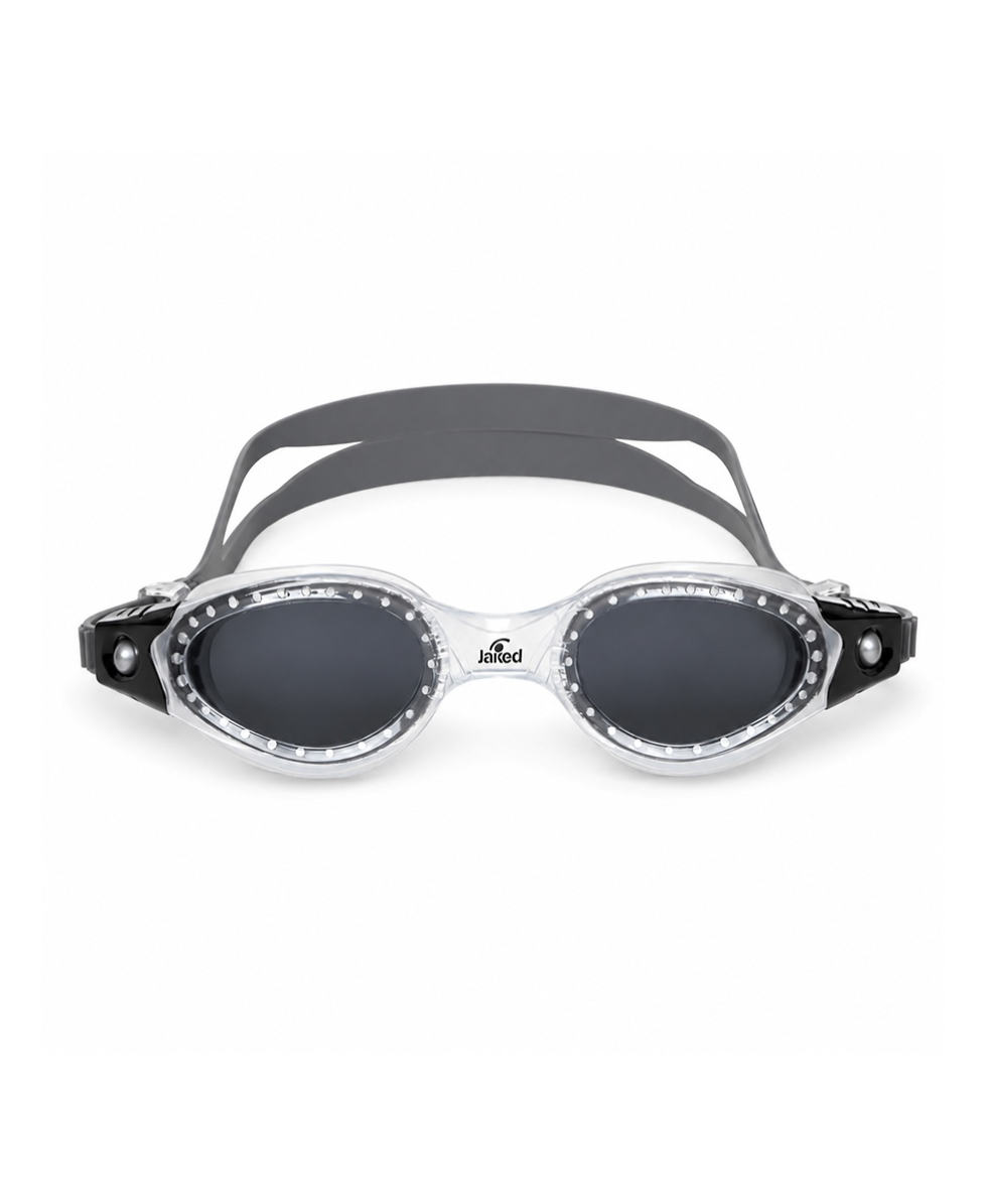 JAKED - OCCHIALINO ATLANTIC POLARIZED - JKOI9YY01S - CLEAR/BLACK, SMOKE LENS
