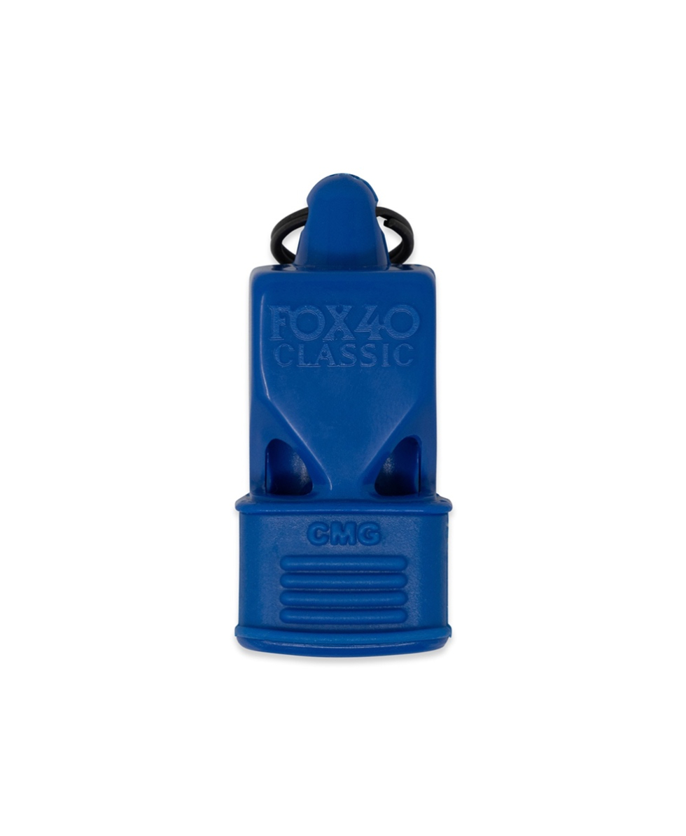 FOX 40 - FISCHIETTO REGOLAMENTARE - CLASSIC CMG CON CORDINO - 9603-0508 - BLUE