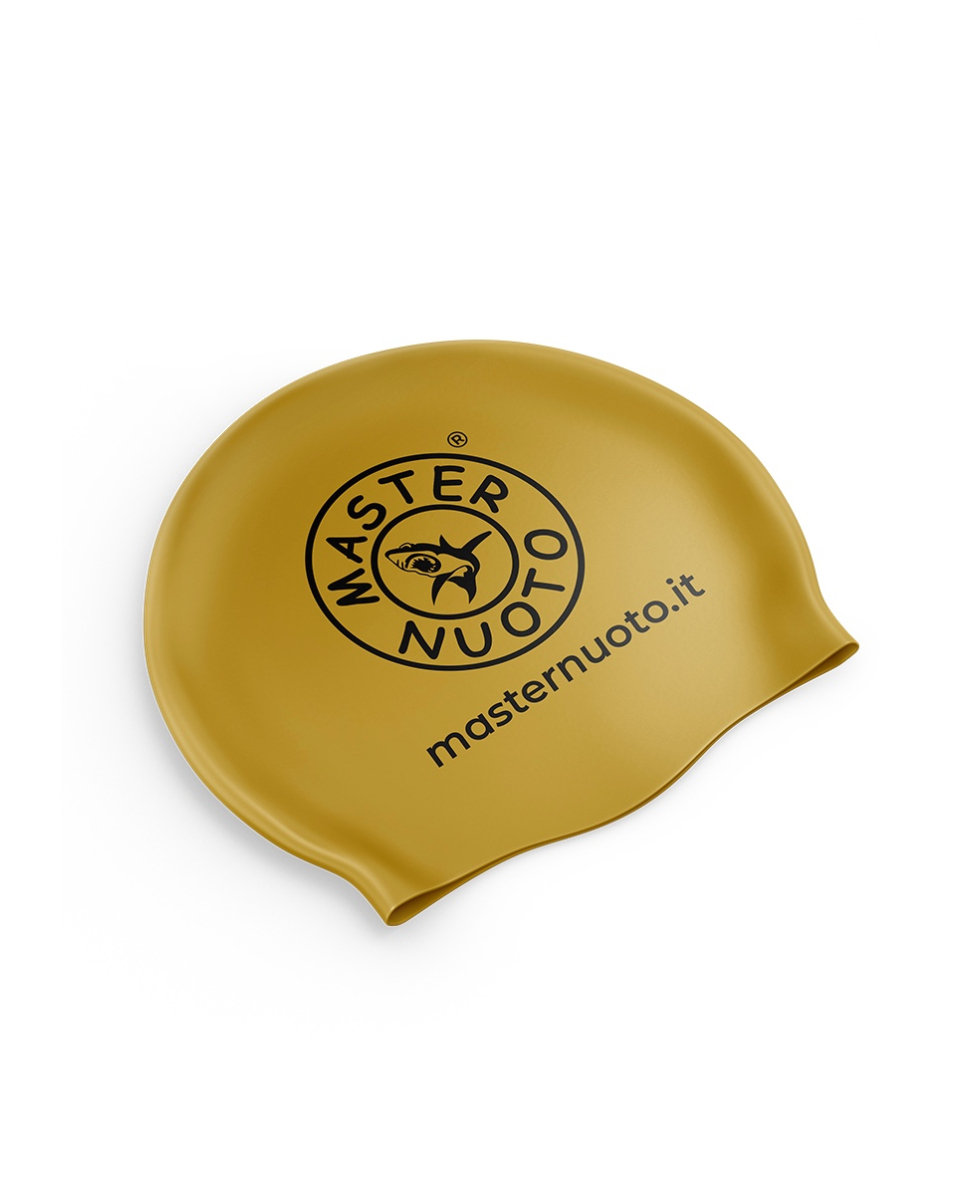 MASTER NUOTO - CUFFIA IN SILICONE PREMIUM - MN0012 - GOLD