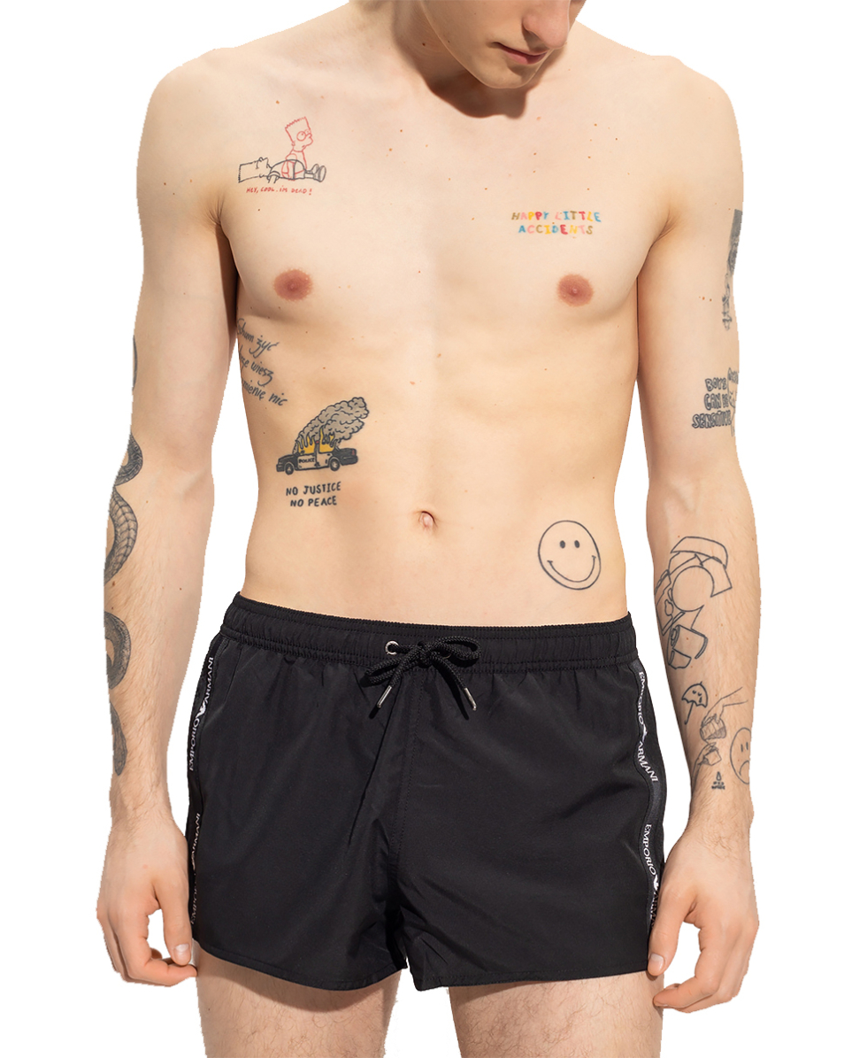 EMPORIO ARMANI - COSTUME SHORT - 211747 2R443 00020 - BLACK
