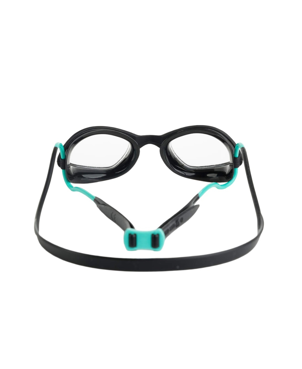 ZOGGS - OCCHIALINO TIGER REGULAR - 461095 - BLACK/TURQUOISE, CLEAR LENSES